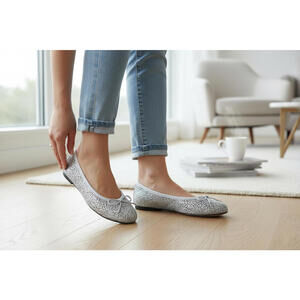 Paul Mayer Attitudes Bingo Nappa Silver Size 9B - NWT (New)